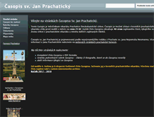 Tablet Screenshot of casopis.farnostprachatice.cz